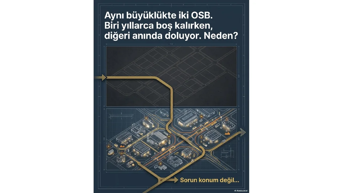 Stratejik OSB planlama sunumundan örnek çalışma