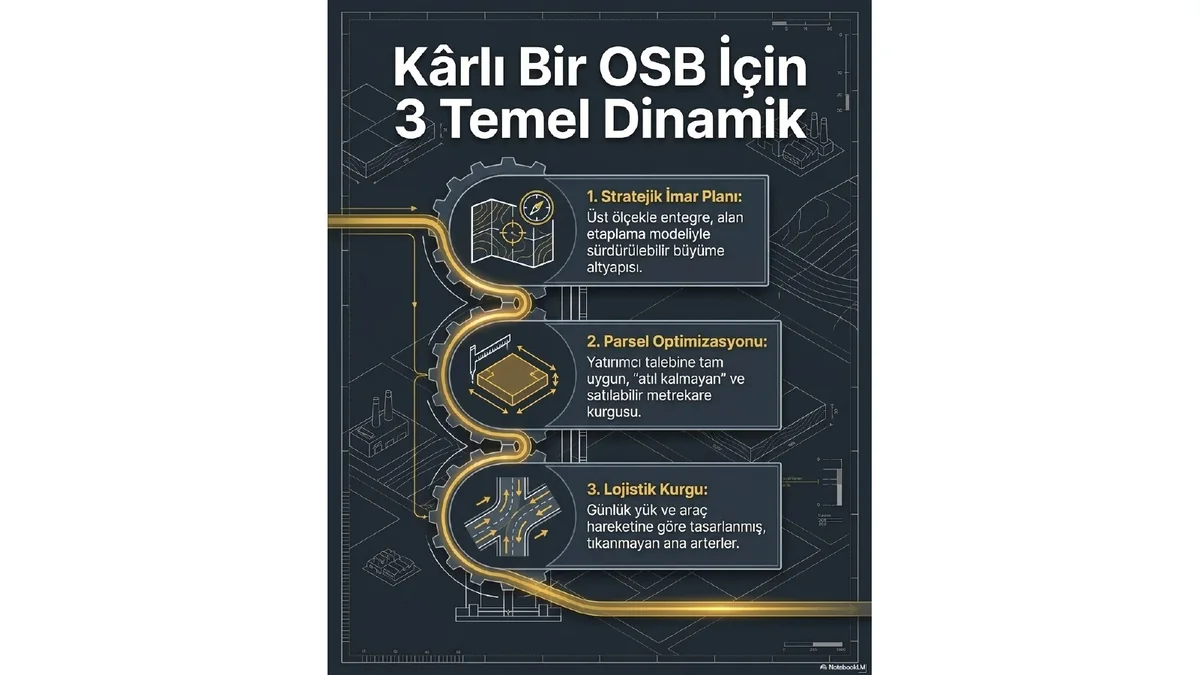 Karlı bir OSB için üç temel dinamik sunum görseli